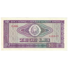 Geldschein, Rumänien, 10 Lei, 1966, KM:94a, UNZ