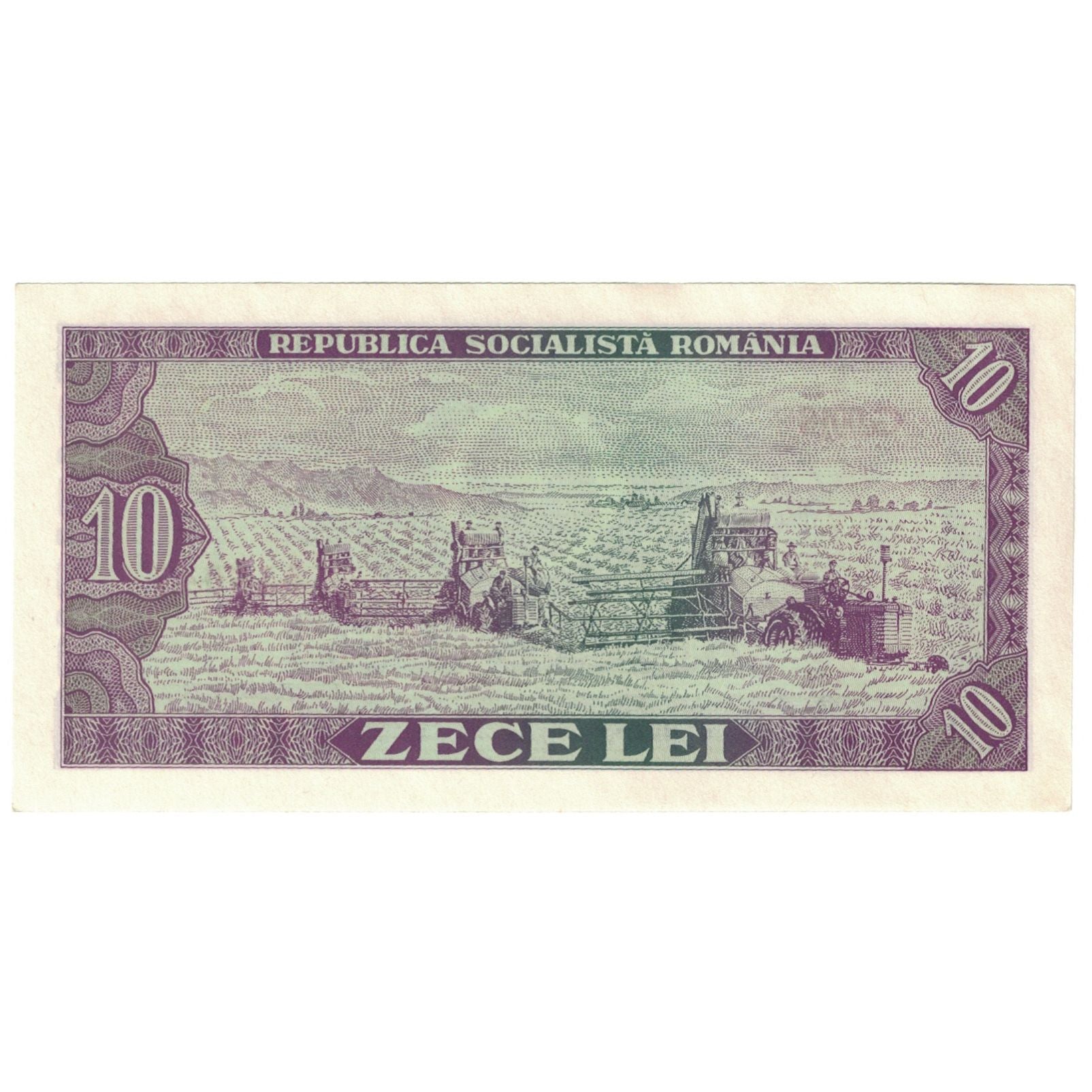 Banknote, Romania, 10 Lei, 1966, KM:94a, UNC(65-70)