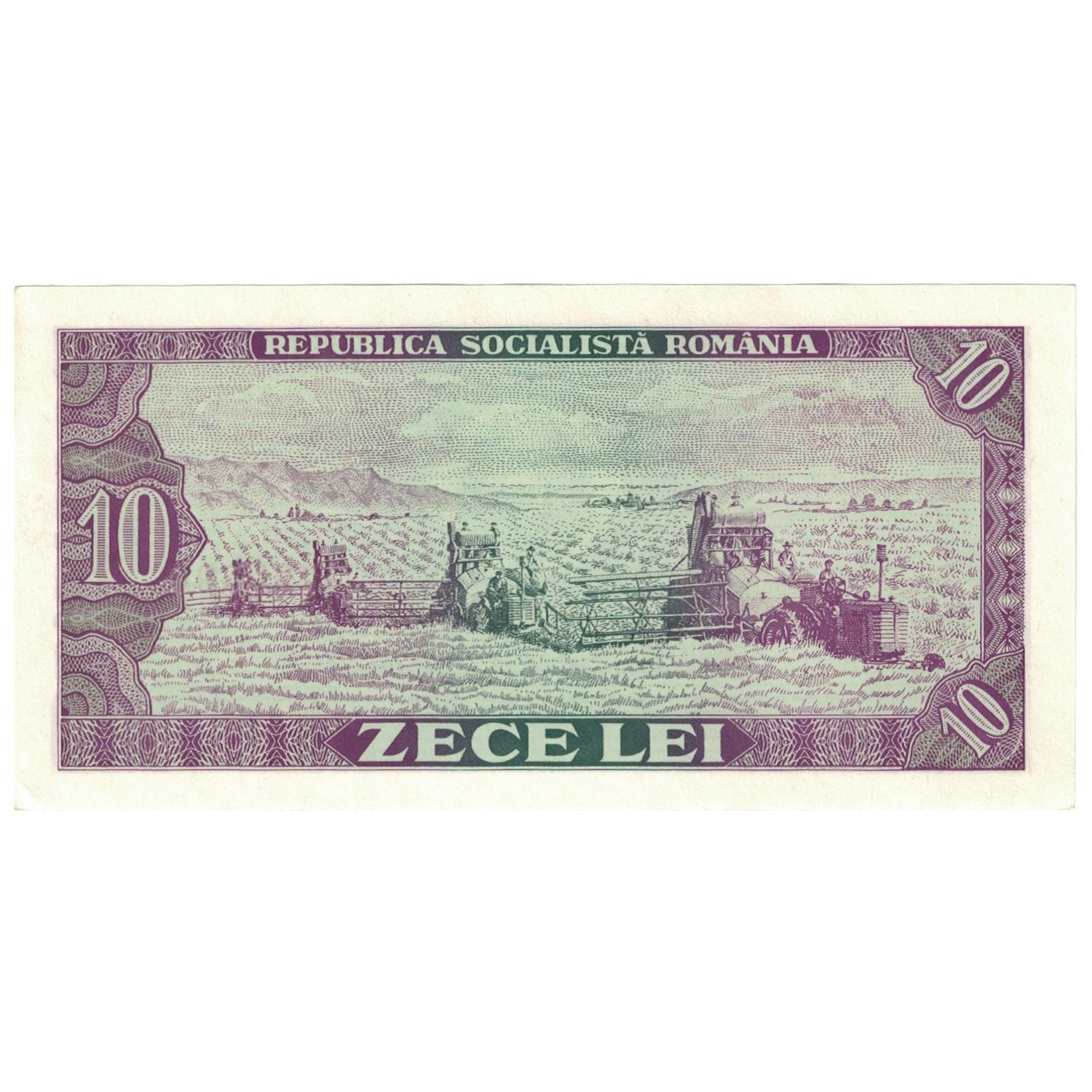 Banconote, Romania, 10 Lei, 1966, KM:94a, FDS