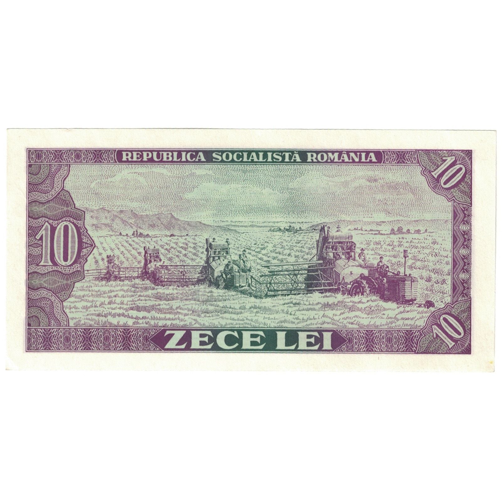 Banknote, Romania, 10 Lei, 1966, KM:94a, UNC(65-70)