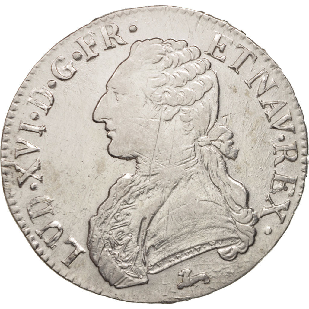 Coin, France, Louis XVI, Écu aux branches d'olivier, Ecu, 1785, Orléans