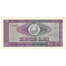 Geldschein, Rumänien, 10 Lei, 1966, KM:94a, UNZ