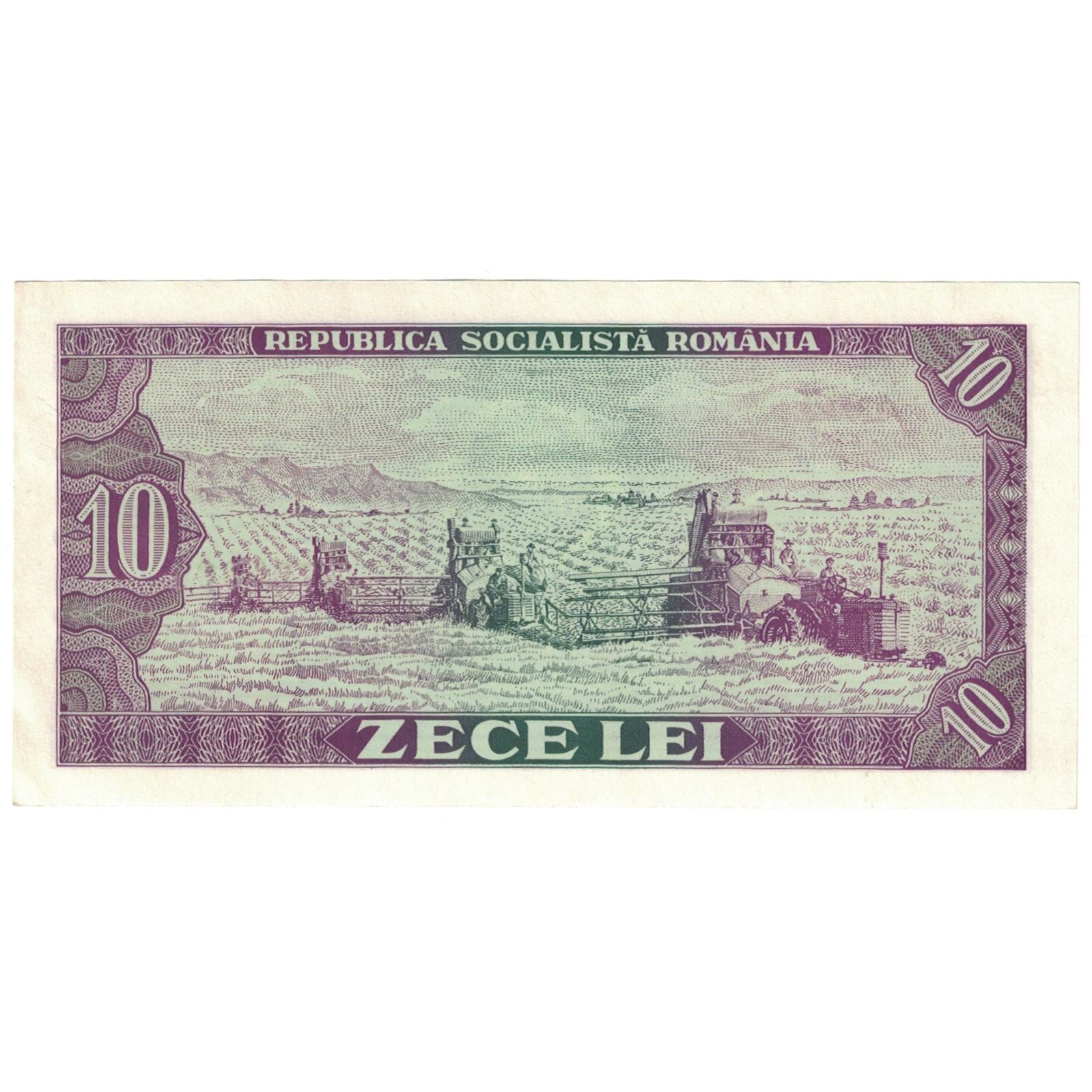 Banconote, Romania, 10 Lei, 1966, KM:94a, FDS