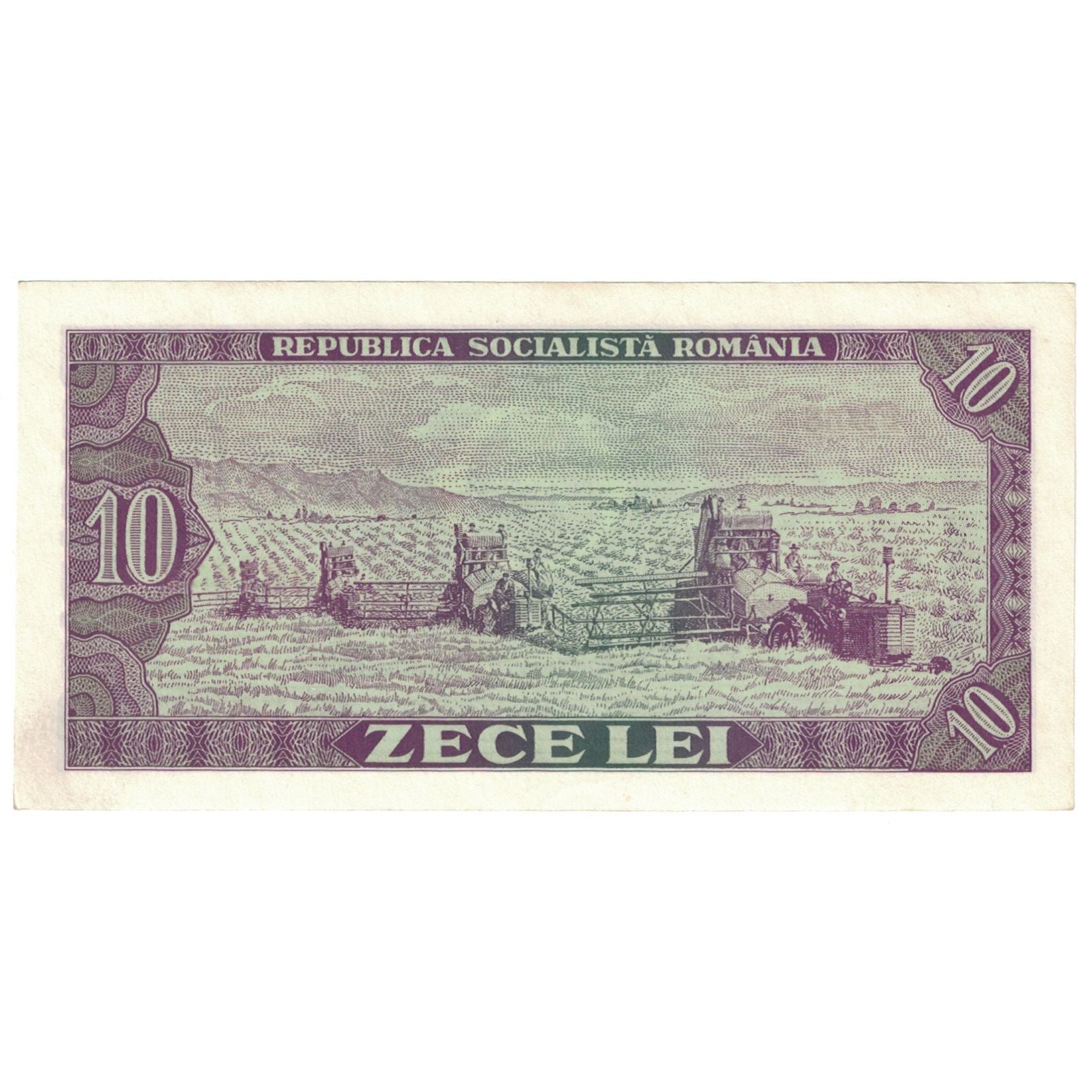 Banknote, Romania, 10 Lei, 1966, KM:94a, UNC(65-70)