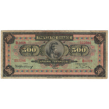 Billet, Grèce, 500 Drachmai, 1932, KM:102a, B