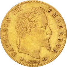 France, Napoleon III, 5 Francs, 1868, Paris, EF(40-45), Gold, KM 803.1