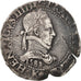 Henri III, Franc au Col Plat, 1581, Bordeaux, TB+, Argent, Sombart:4714