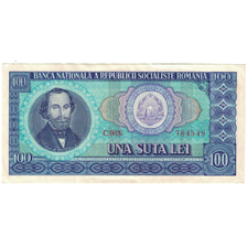 Banknote, Romania, 100 Lei, 1966, 1966-, KM:97a, EF(40-45)