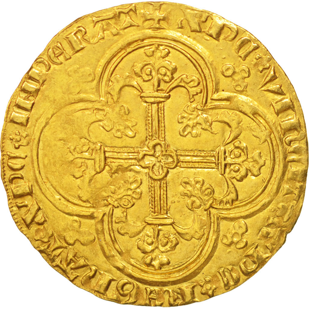 Jean II Le Bon, Franc à cheval, AU(50-53), Gold, Duplessy:294