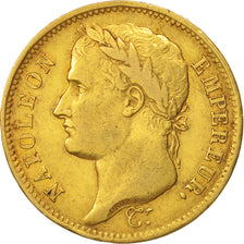 Frankreich, Napoléon I, 40 Francs, 1811, Paris, SS, Gold, KM:696.1