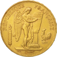 France, Génie, 100 Francs, 1882, Paris, AU(50-53), Gold, KM:832, Gadoury:1137