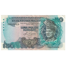 Nota, Malásia, 50 Ringgit, Undated (1987), KM:31, EF(40-45)