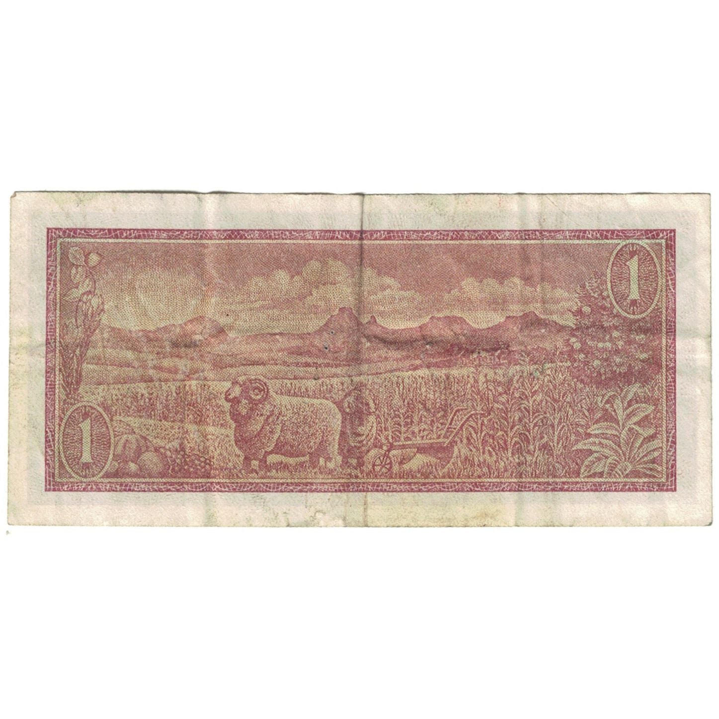 Banknote, South Africa, 1 Rand, KM:109a, VG(8-10)