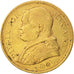 ITALIAN STATES, PAPAL STATES, Pius IX, 20 Lire, 1867, Roma, EF(40-45), KM 1382.3