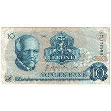 Banconote, Norvegia, 10 Kroner, 1983, KM:36b, B