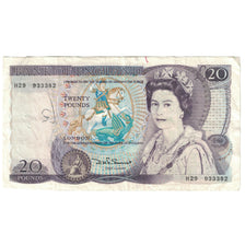 Banknote, Great Britain, 20 Pounds, 1991-1993, KM:384b, VG(8-10)