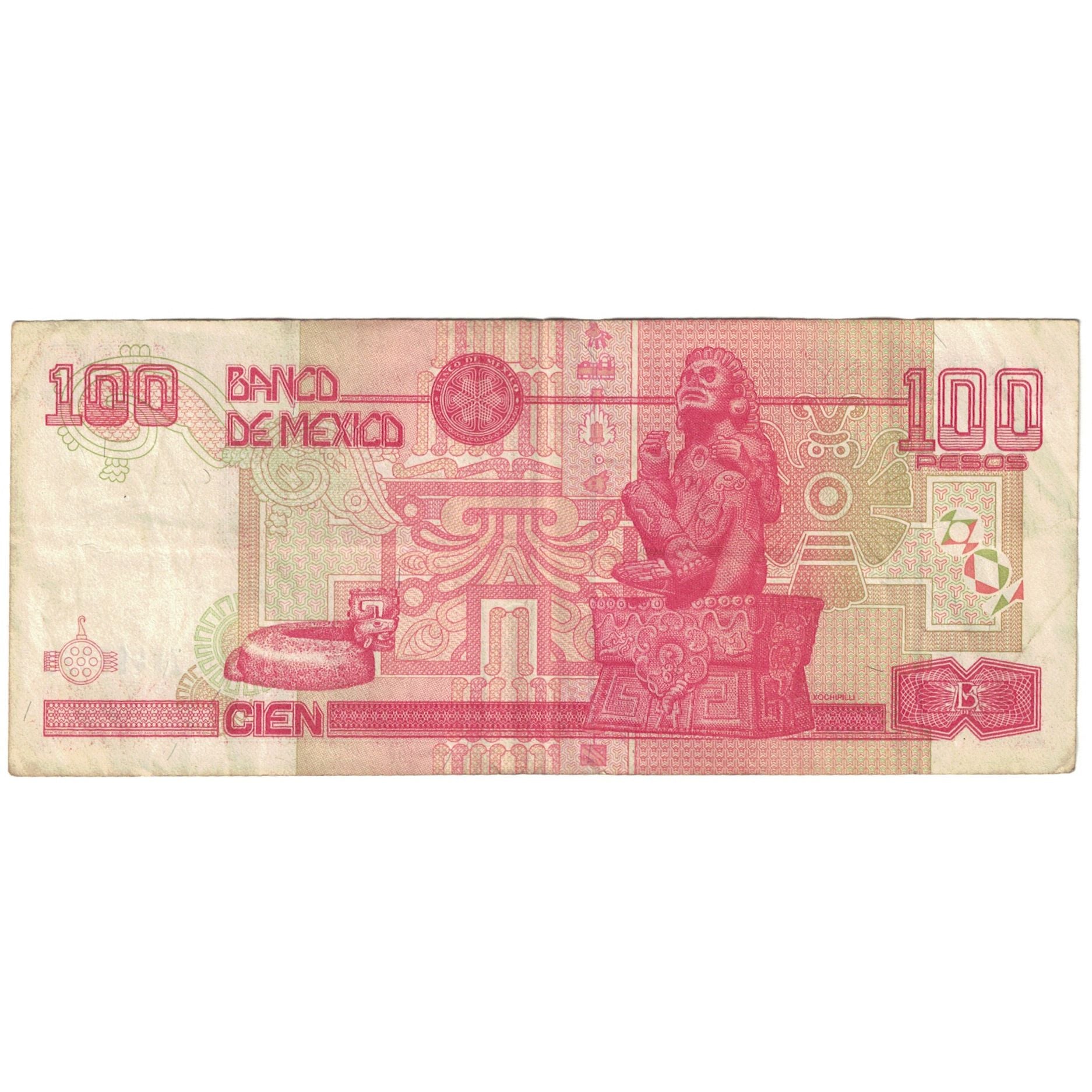 Banknote, Mexico, 100 Pesos, 1996, 1996-05-10, KM:108b, EF(40-45)
