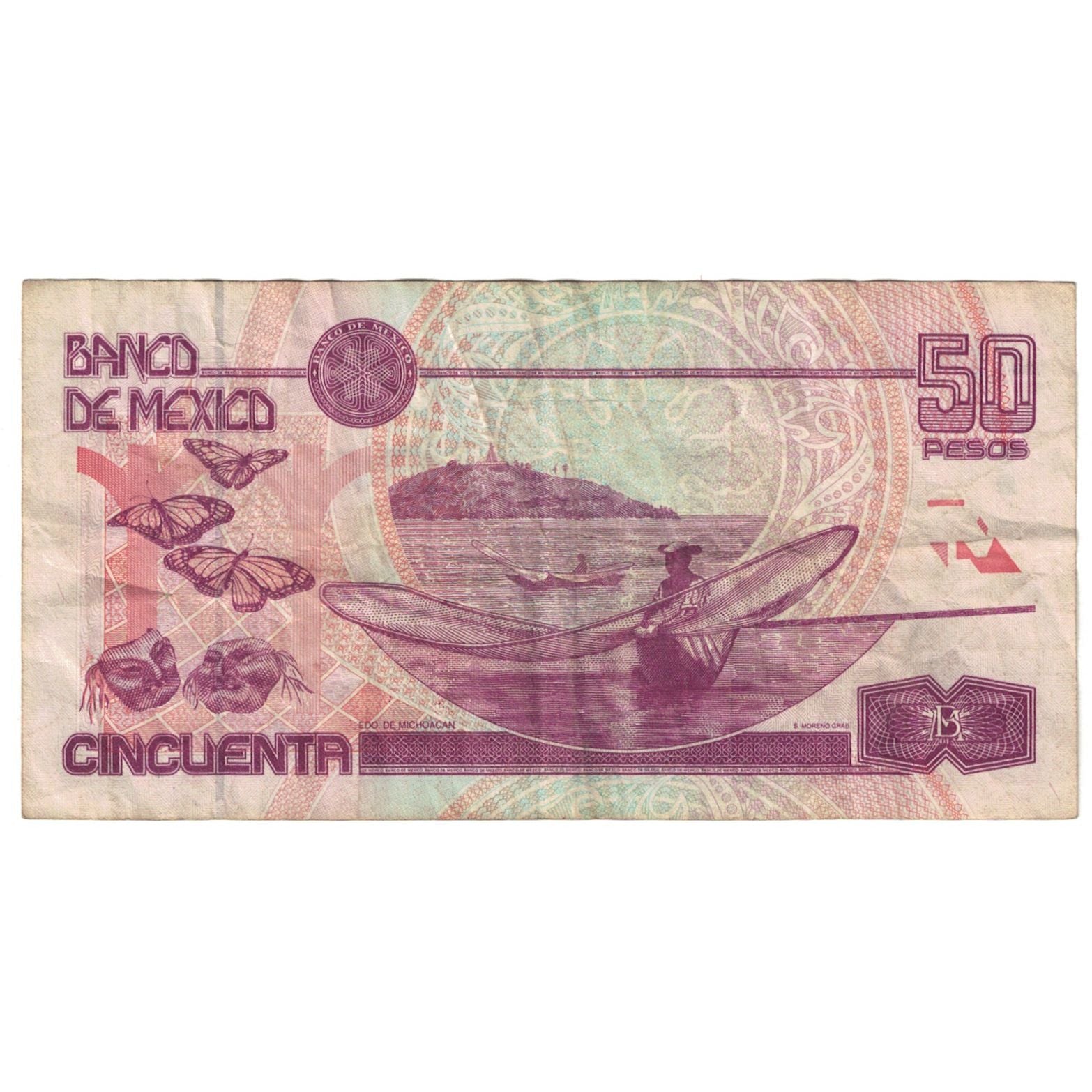 Geldschein, Mexiko, 50 Pesos, 1996-05-10, KM:107b, SS