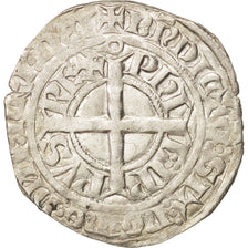 Monnaie, France, Philippe VI, Gros à la Couronne, TTB, Argent, Duplessy:262A