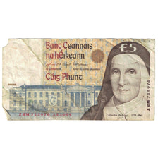 Banknote, Ireland - Republic, 5 Pounds, 1995, 1995-02-10, KM:75b, VG(8-10)