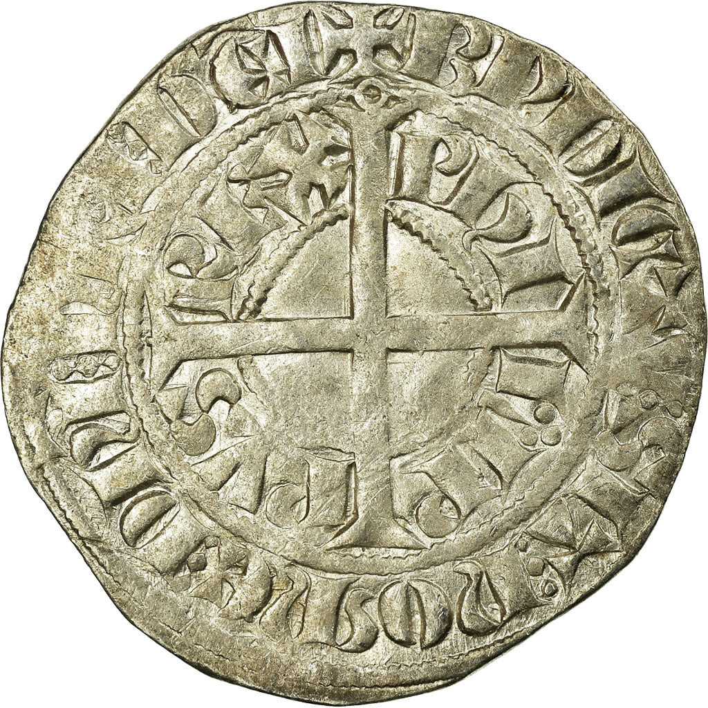 Monnaie, France, Philippe VI, Gros à la Couronne, TTB, Argent, Duplessy:262A