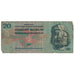 Biljet, Tsjecho-Slowakije, 20 Korun, 1970, 1970, KM:92, B
