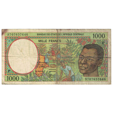 Banknote, Central African States, 1000 Francs, 1994, KM:102Cb, EF(40-45)