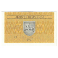 Banknote, Lithuania, 0.50 Talonas, 1991, KM:31b, UNC(65-70)