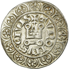 Monnaie, France, Philip V, Gros Tournois, TTB+, Argent, Duplessy:238