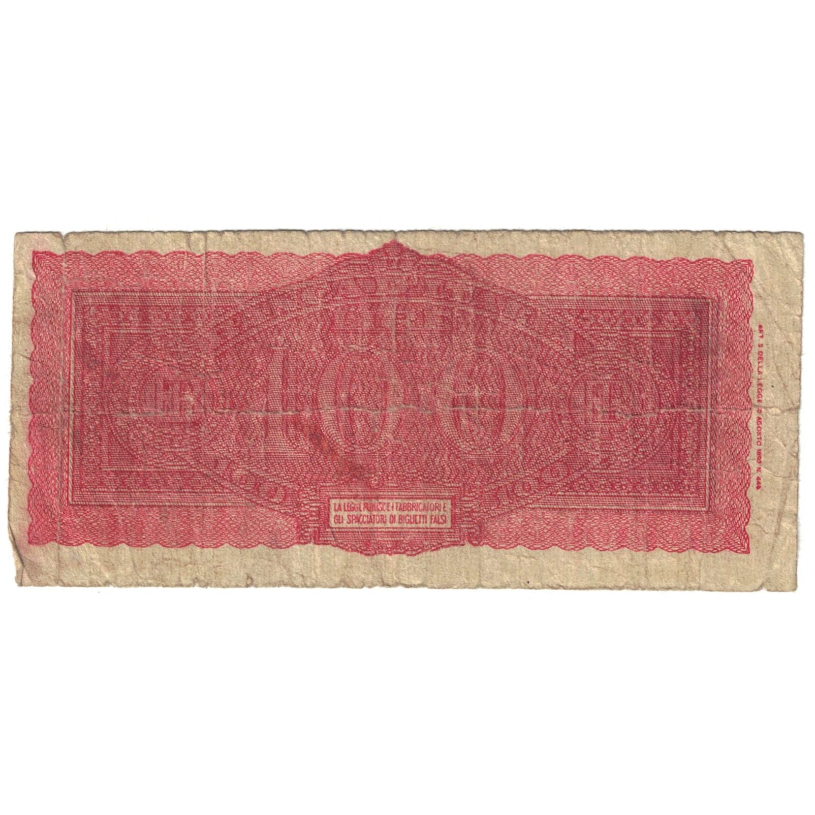 Banknote, Italy, 100 Lire, 1943, 1943-10-07, KM:75a, VF(20-25)