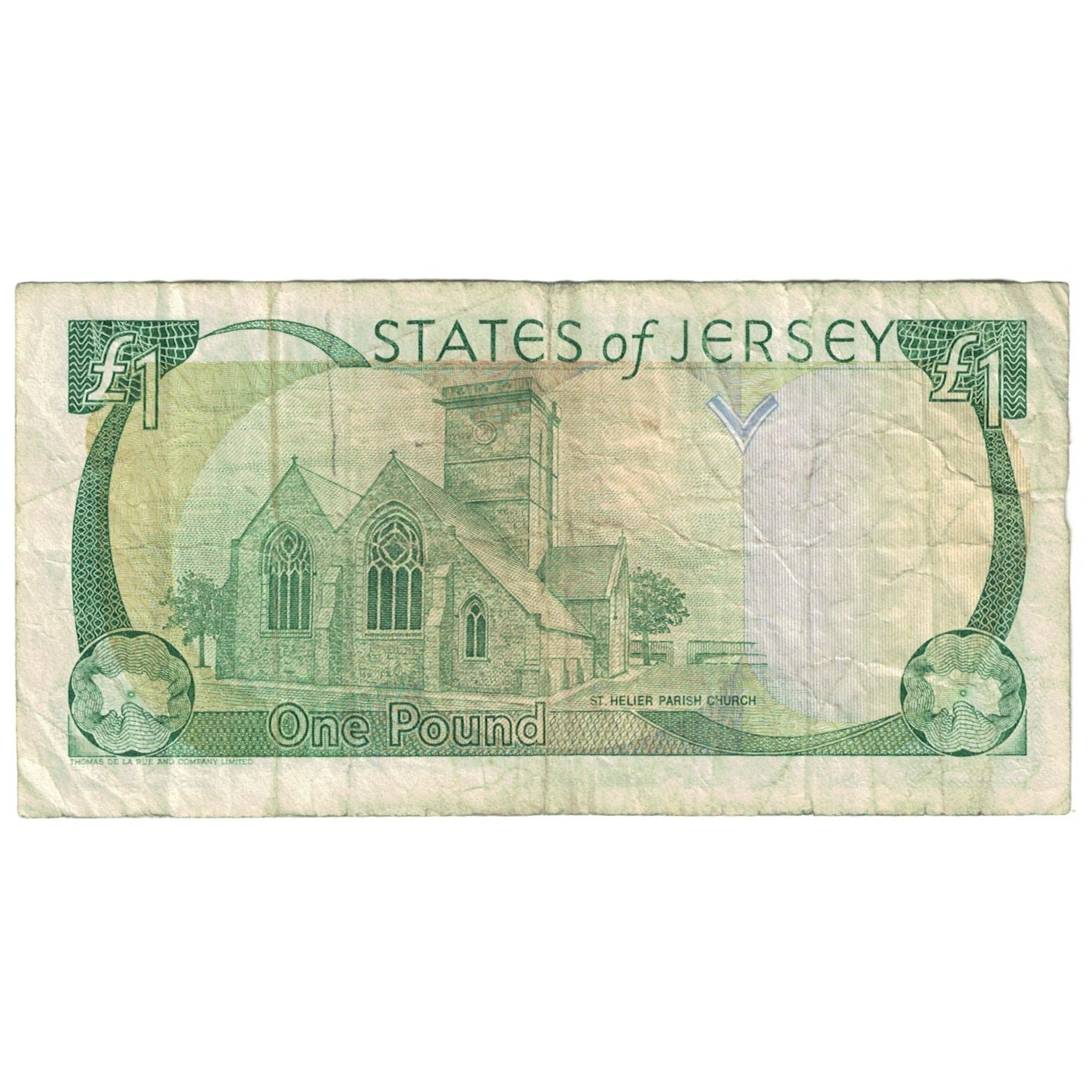 Banconote, Jersey, 1 Pound, KM:15a, MB
