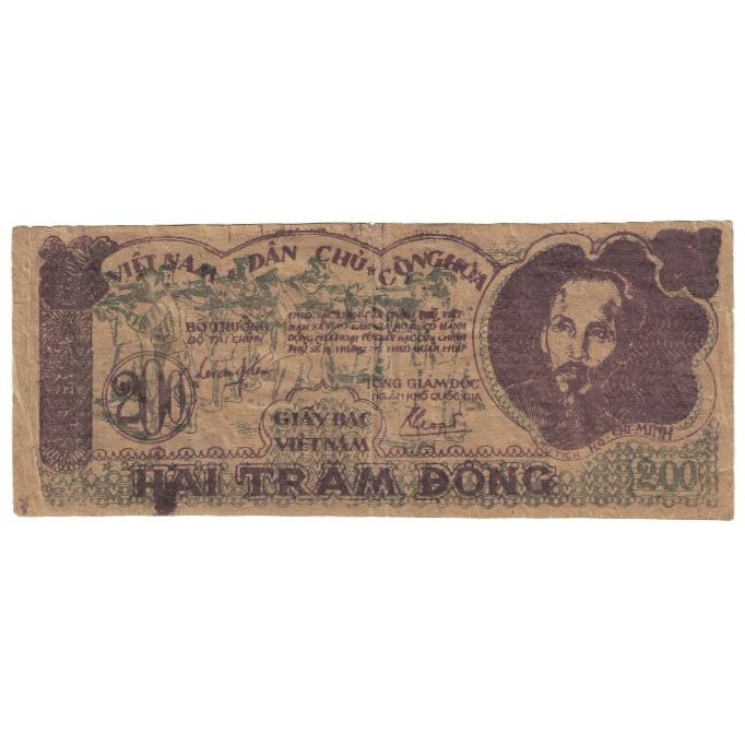 Banknote, Vietnam, 200 D<ox>ng, 1950, KM:34a, EF(40-45)
