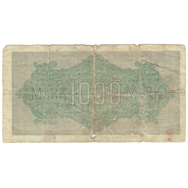 Banknote, Germany, 1000 Mark, 1922, 1922-09-15, KM:76c, VG(8-10)