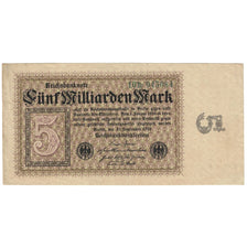 Geldschein, Deutschland, 5 Milliarden Mark, KM:115a, SS