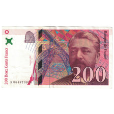 Frankreich, 200 Francs, Eiffel, 1997, R.064, VZ, Fayette:75.4b, KM:159b