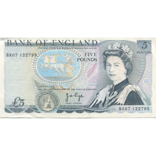 Banconote, Gran Bretagna, 5 Pounds, KM:378b, FDS
