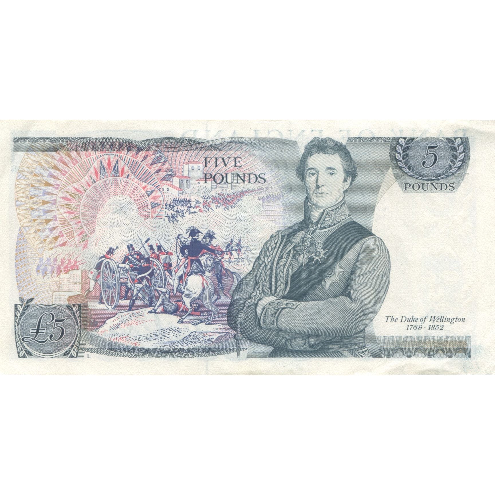 Banconote, Gran Bretagna, 5 Pounds, KM:378b, FDS