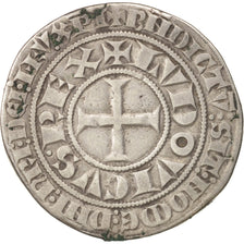 France, Louis IX, Gros Tournois, EF(40-45), Silver, Duplessy:190D