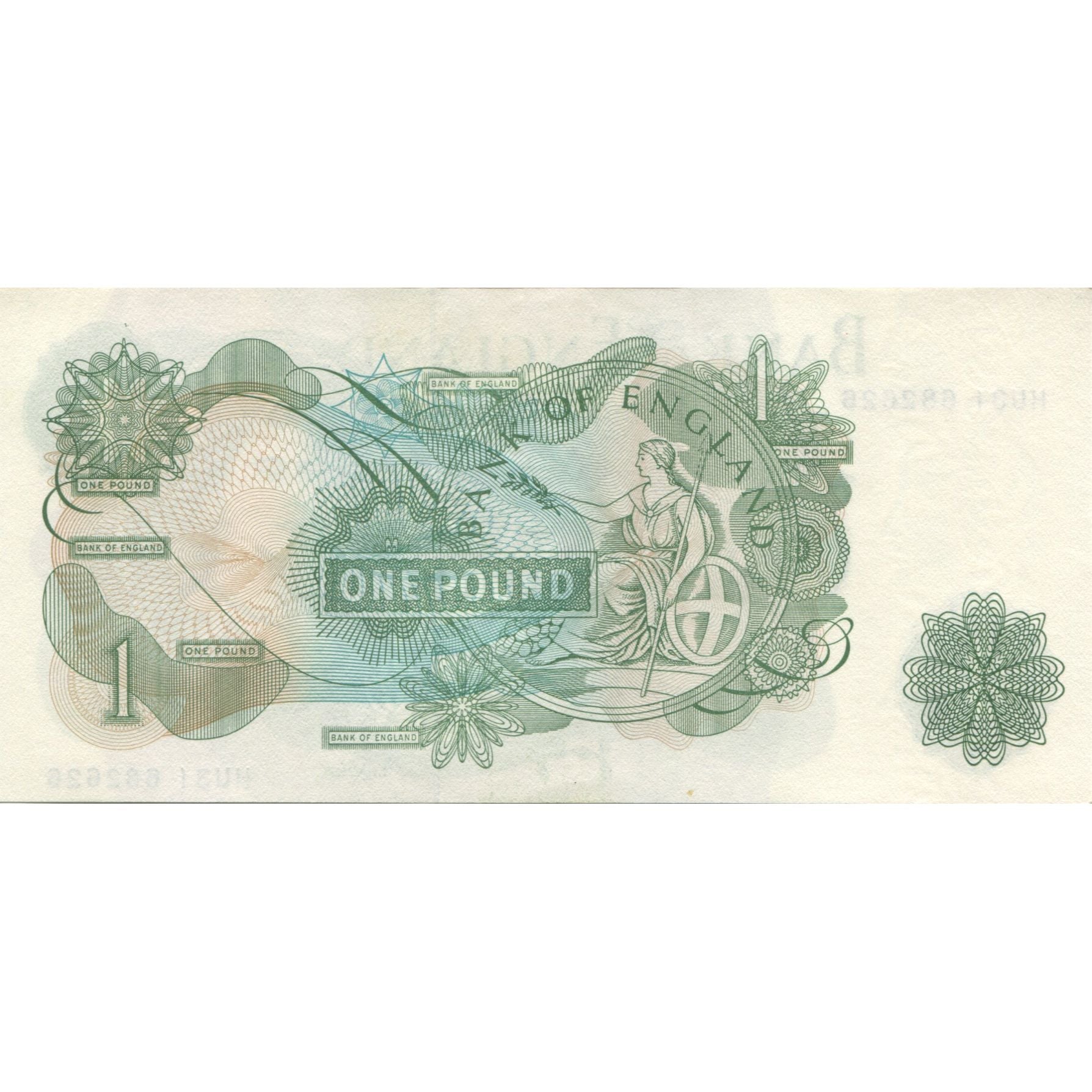 Banconote, Gran Bretagna, 1 Pound, KM:374g, FDS