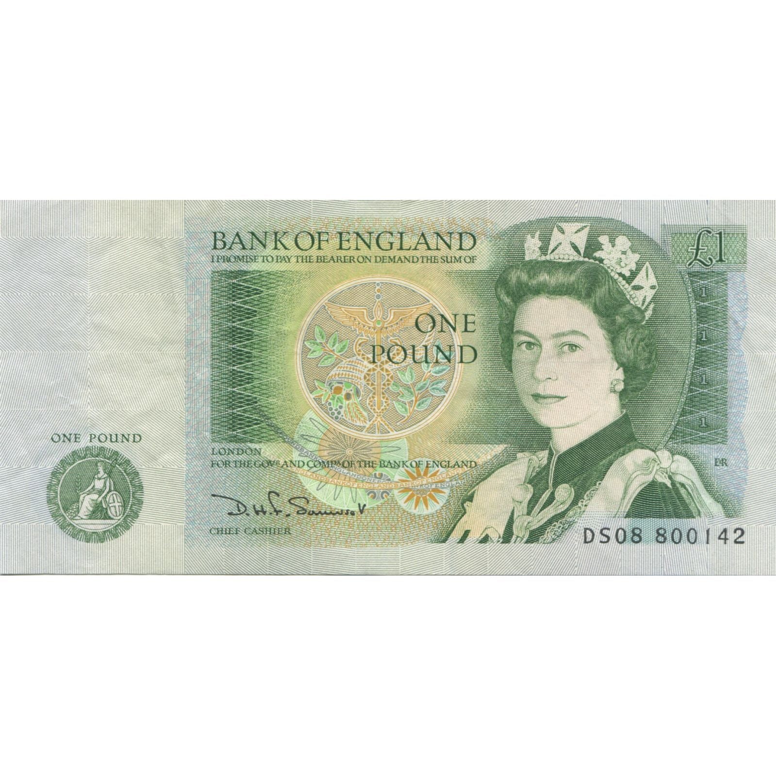 Banknote, Great Britain, 1 Pound, Undated (1978-84), KM:377b, UNC(63)