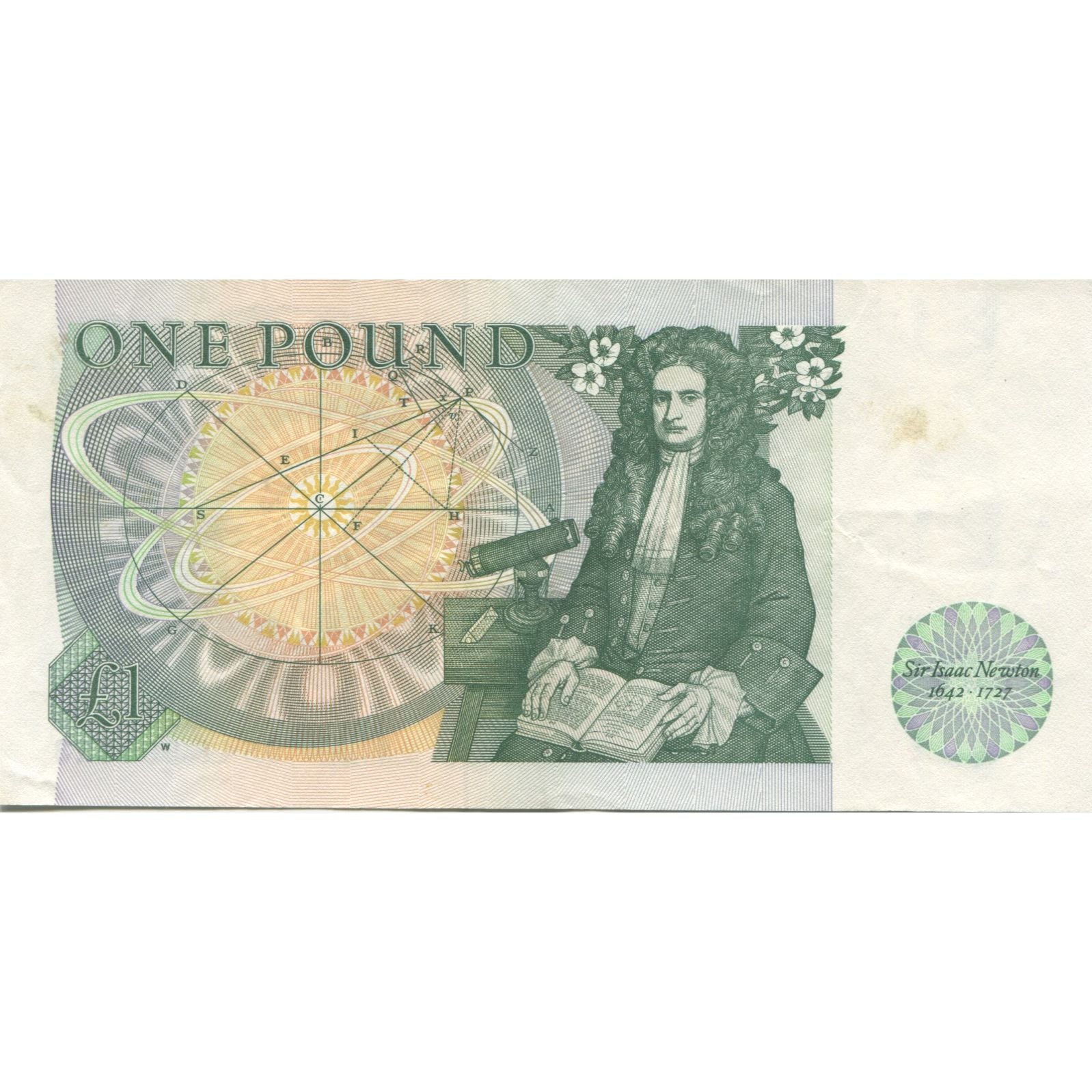 Banconote, Gran Bretagna, 1 Pound, Undated (1978-84), KM:377b, SPL