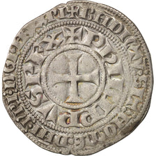 France, Philippe IV, Gros Tournois, EF(40-45), Silver, Duplessy:213