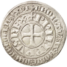 France, Philippe IV, Gros Tournois, AU(50-53), Silver, Duplessy:213