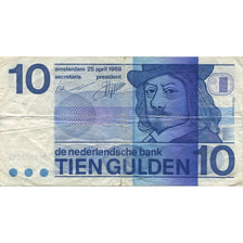 Banknote, Netherlands, 10 Gulden, 1968, 1968-04-25, KM:91b, VF(20-25)
