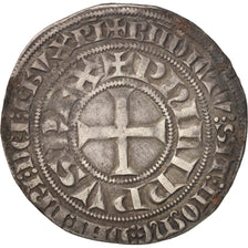 Coin, France, Philip IV, Gros Tournois, EF(40-45), Silver, Duplessy:213