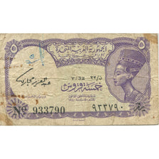 Banknot, Egipt, 5 Piastres, KM:180e, VG(8-10)