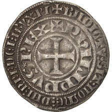 Moneda, Francia, Philip IV, Gros Tournois, MBC, Plata, Duplessy:217