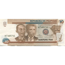 Banknote, Philippines, 10 Piso, 1998, KM:187d, AU(55-58)
