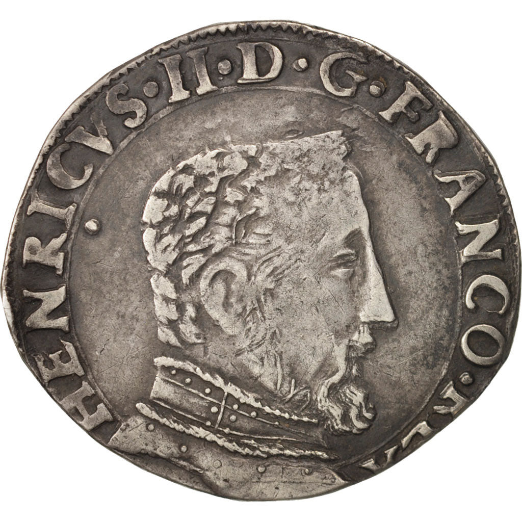 France, François II, Teston, 1560, Toulouse, TTB, Argent, Sombart:4572