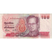 Geldschein, Thailand, 100 Baht, KM:97, SS